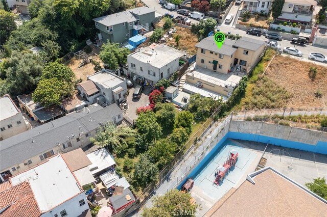 1258 N Ditman Ave, Los Angeles, CA 90063 - aerial view of residential area