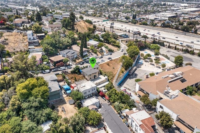 1258 N Ditman Ave, Los Angeles, CA 90063 - aerial perspective of suburban area