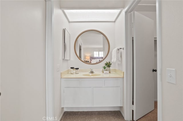 4809 Fieldbrook Ln, Cypress, CA 90630 - bathroom featuring vanity and baseboards