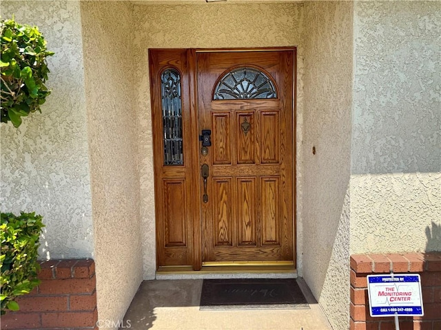 9150 Boxwood Ave, Fontana, CA 92335 - property entrance with stucco siding