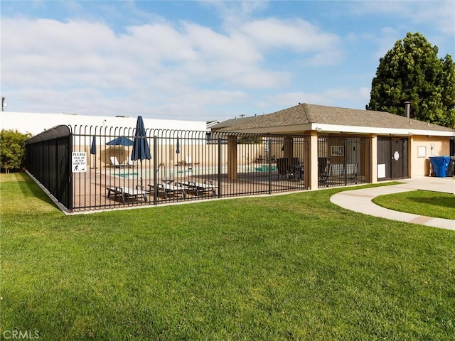 9386 Cambridge St, Cypress, CA 90630 - view of yard