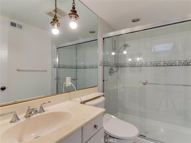 9386 Cambridge St, Cypress, CA 90630 - bathroom with a shower stall and vanity
