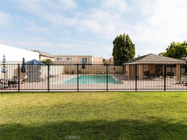 9386 Cambridge St, Cypress, CA 90630 - community pool featuring a patio area