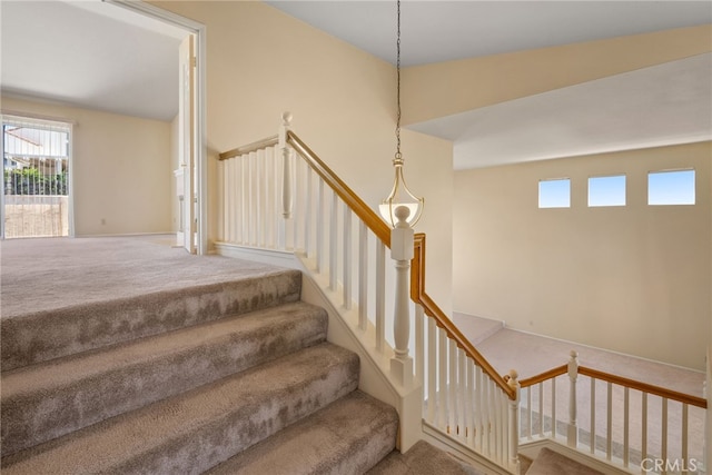 15280 Dunes Way, Moreno Valley, CA 92555 - stairway with carpet floors