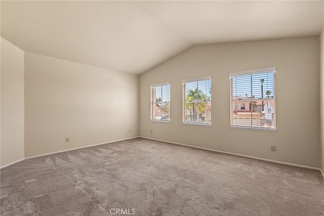 15280 Dunes Way, Moreno Valley, CA 92555 - spare room with carpet floors and vaulted ceiling