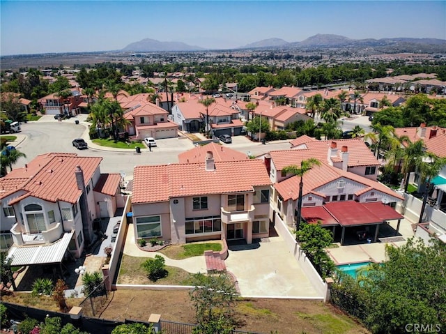 15280 Dunes Way, Moreno Valley, CA 92555 - aerial view of residential area with a mountain backdrop