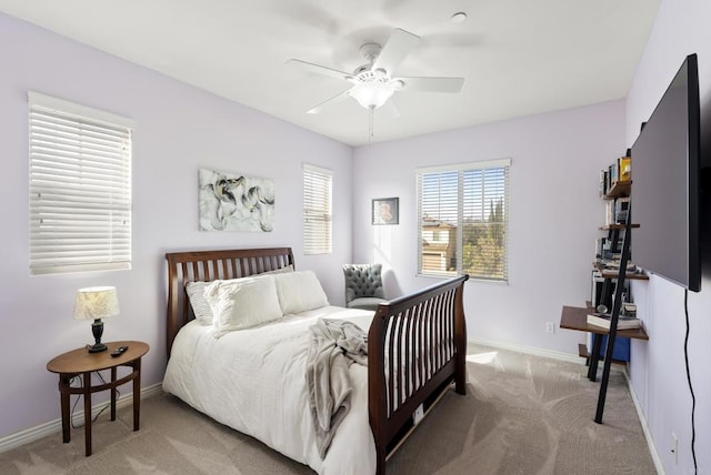 11550 Carowind Ln, Scripps Miramar, CA 92131 - bedroom featuring light colored carpet and ceiling fan