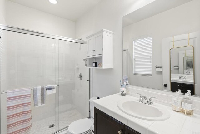 11550 Carowind Ln, Scripps Miramar, CA 92131 - bathroom with vanity and a stall shower