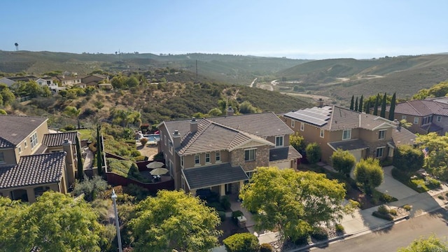 11550 Carowind Ln, Scripps Miramar, CA 92131 - aerial view of residential area with mountains