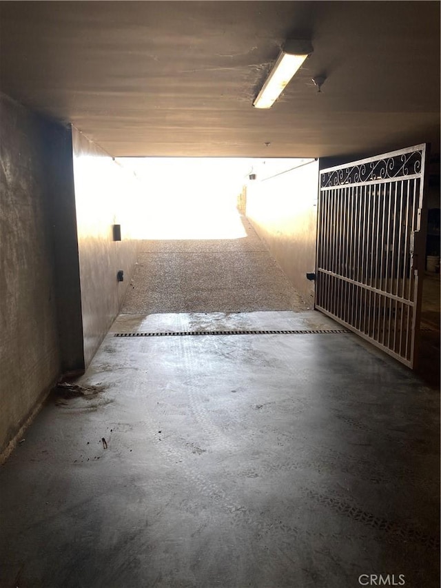 516 S The Strand # A, Oceanside, CA 92054 - hall with concrete flooring
