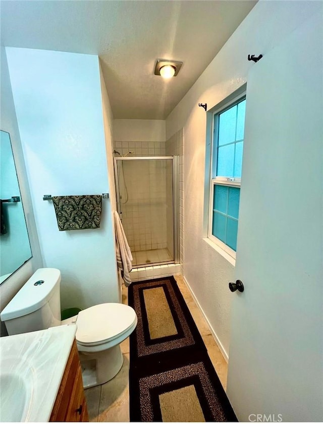 130 Cypress Ave, Cayucos, CA 93430 - full bathroom with vanity and a stall shower
