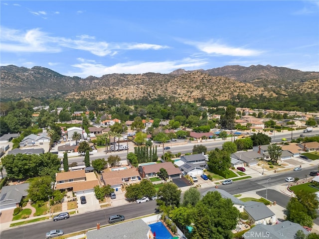 10555 Vassar Ave, Chatsworth, CA 91311 - aerial view of residential area featuring mountains