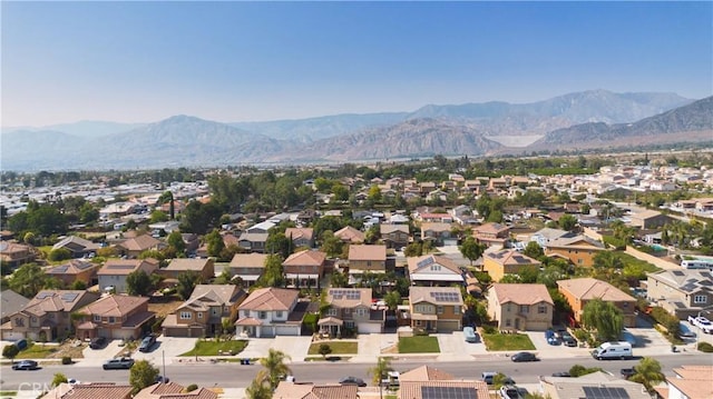 2168 Stonewood St, Mentone, CA 92359 - aerial view of residential area with a mountain backdrop