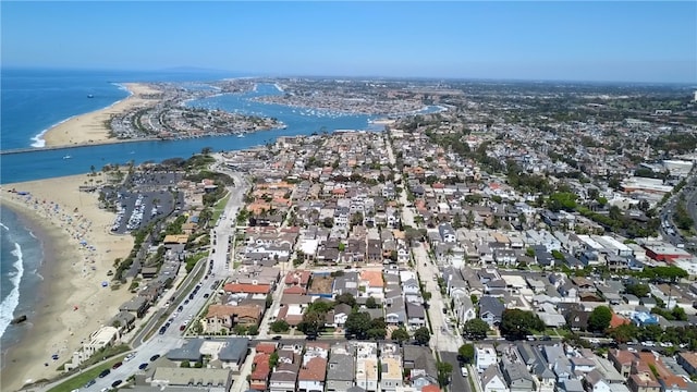 503 Saint Andrews Rd Unit E, Newport Beach, CA 92663 - aerial view of property's location with unending shoreline and nearby suburban area