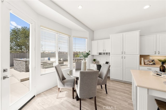40065 Temple Ct, Murrieta, CA 92563 - dining room with healthy amount of natural light, recessed lighting, and light wood-type flooring