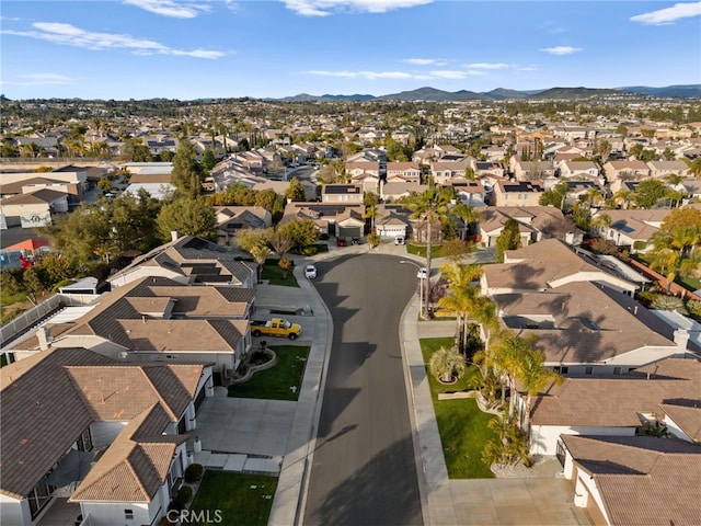 40065 Temple Ct, Murrieta, CA 92563 - aerial perspective of suburban area with a mountain backdrop
