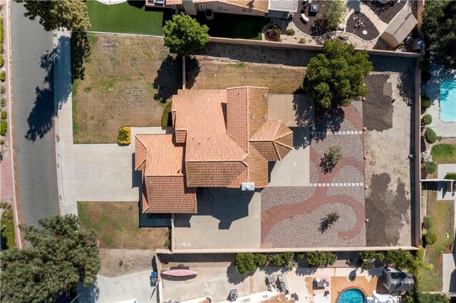 6879 Mission Grove Pkwy N, Riverside, CA 92506 - aerial view of a pool area