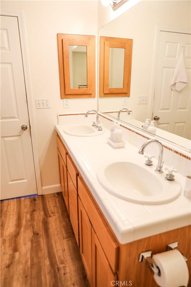1639 La Selva Ave, Grover Beach, CA 93433 - full bath with double vanity and wood finished floors