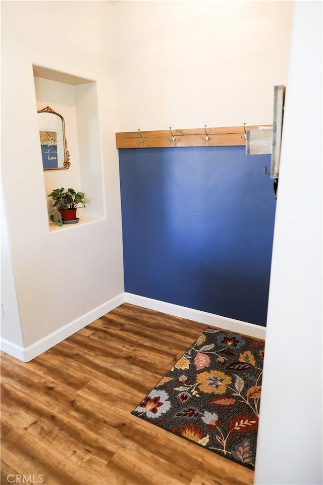 1639 La Selva Ave, Grover Beach, CA 93433 - corridor with baseboards and wood finished floors