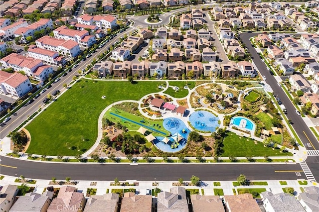 16471 Globetrotter St, Chino, CA 91708 - aerial view of property's location featuring nearby suburban area and a pool area
