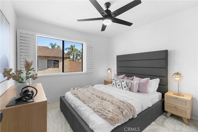 21500 Califa St Unit 162, Woodland Hills, CA 91367 - bedroom with carpet flooring and a ceiling fan
