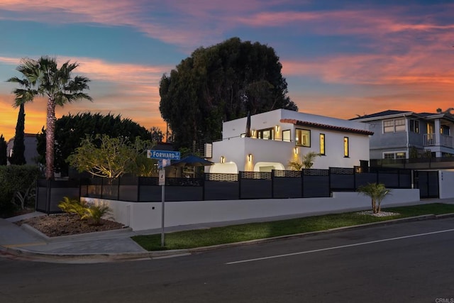 608 Forward St, La Jolla, CA 92037 - view of front of property with stucco siding