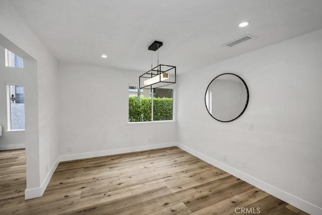 24523 Via Esquina, Calabasas, CA 91302 - spare room with recessed lighting and wood finished floors