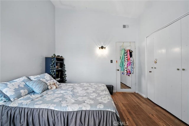 951 W Olive St, Corona, CA 92882 - bedroom featuring wood finished floors and a closet