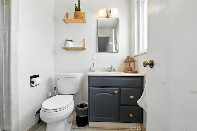 951 W Olive St, Corona, CA 92882 - full bathroom with vanity and tile patterned flooring