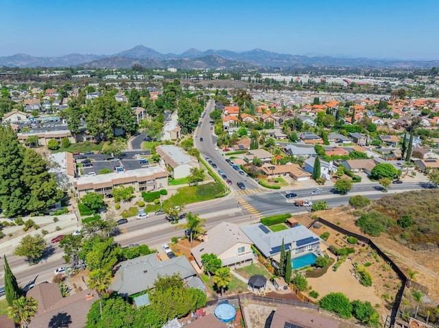 15020 Penasquitos Dr, Rancho Penasquitos, CA 92129 - aerial overview of property's location with a mountain backdrop and nearby suburban area