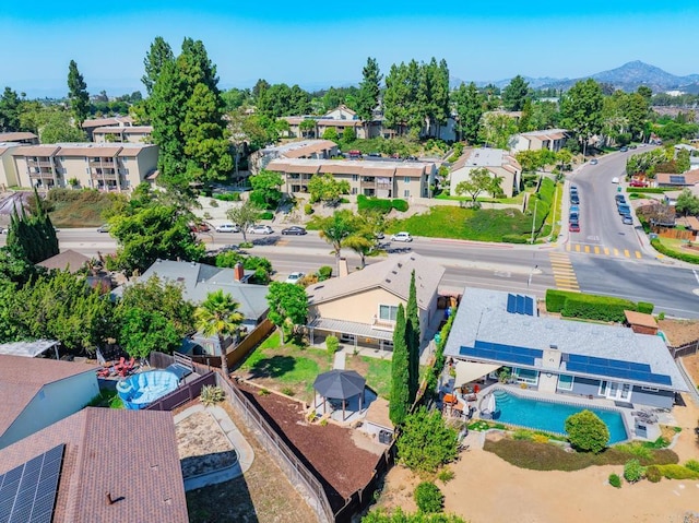 15020 Penasquitos Dr, Rancho Penasquitos, CA 92129 - aerial perspective of suburban area with a pool