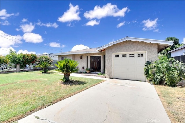 1582 Hardt St, San Bernardino, CA 92408 - ranch-style home with a garage, stucco siding, and driveway