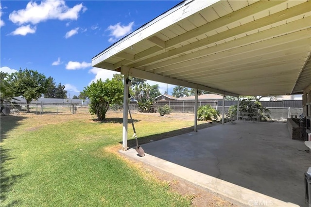 1582 Hardt St, San Bernardino, CA 92408 - fenced backyard featuring a patio area