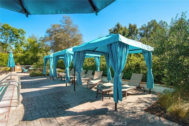 29 Spring View Way, Rancho Santa Margarita, CA 92688 - view of patio featuring a gazebo
