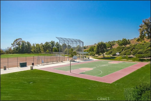 25225 Avenida Tranquila, Lake Forest, CA 92630 - view of basketball court with community basketball court