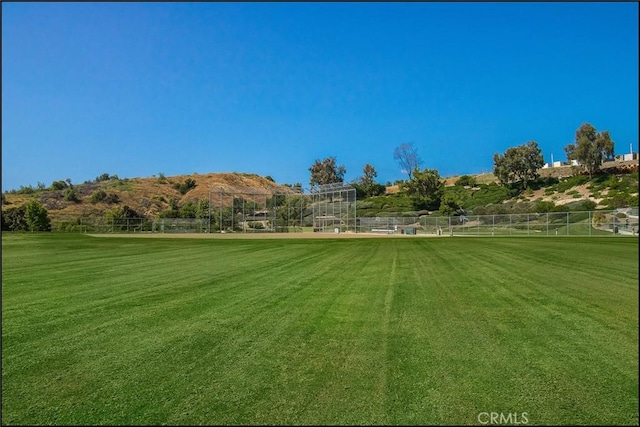 25225 Avenida Tranquila, Lake Forest, CA 92630 - surrounding community featuring an area for sports and a mountain view