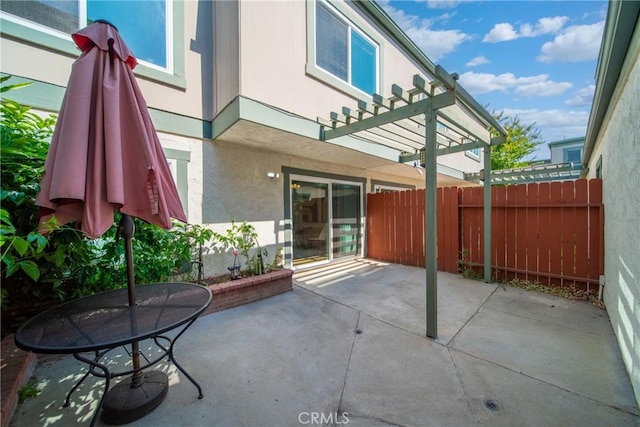 23640 Monument Canyon Dr Unit C, Diamond Bar, CA 91765 - view of patio with a pergola