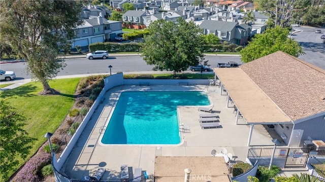 23640 Monument Canyon Dr Unit C, Diamond Bar, CA 91765 - view of swimming pool featuring a residential view