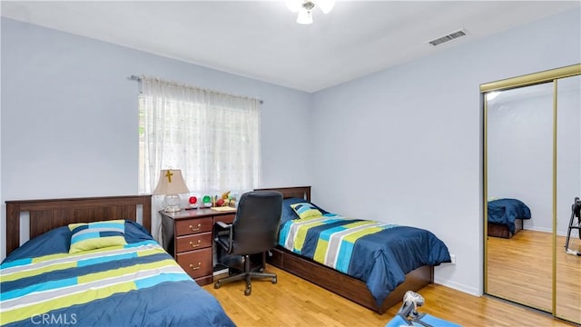 2116 Marine Ave, Gardena, CA 90249 - bedroom featuring wood finished floors and a closet