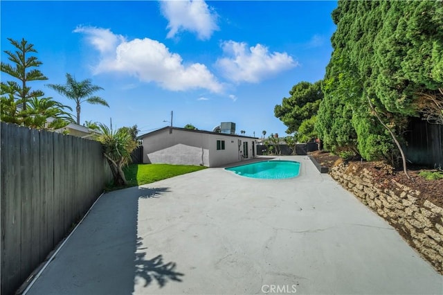 5243 Tara Pl, San Diego, CA 92117 - view of swimming pool featuring a patio and a fenced backyard