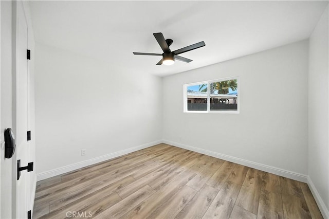 5243 Tara Pl, San Diego, CA 92117 - empty room with light wood-style flooring and ceiling fan