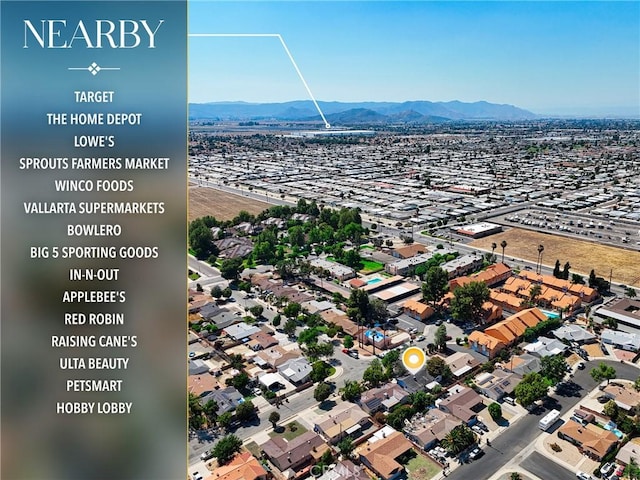 1170 Turquoise St, Hemet, CA 92543 - drone / aerial view of mountains