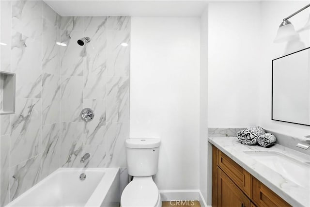 1170 Turquoise St, Hemet, CA 92543 - bathroom featuring vanity and shower / tub combination