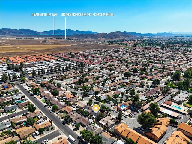 1170 Turquoise St, Hemet, CA 92543 - drone / aerial view of a mountainous background
