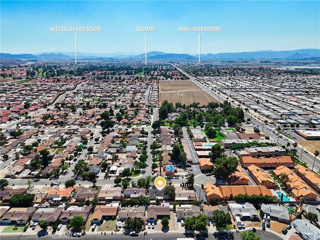 1170 Turquoise St, Hemet, CA 92543 - bird's eye view of mountains