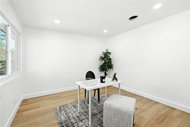 1170 Turquoise St, Hemet, CA 92543 - office space featuring light wood finished floors and recessed lighting