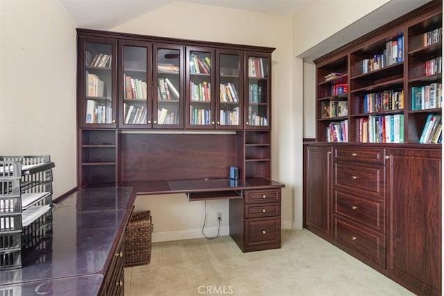 25912 Densmore Dr, Lake Forest, CA 92630 - office featuring light carpet and built in desk