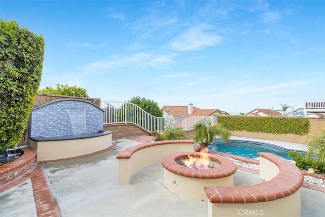 25912 Densmore Dr, Lake Forest, CA 92630 - fenced backyard with a patio area and a fire pit