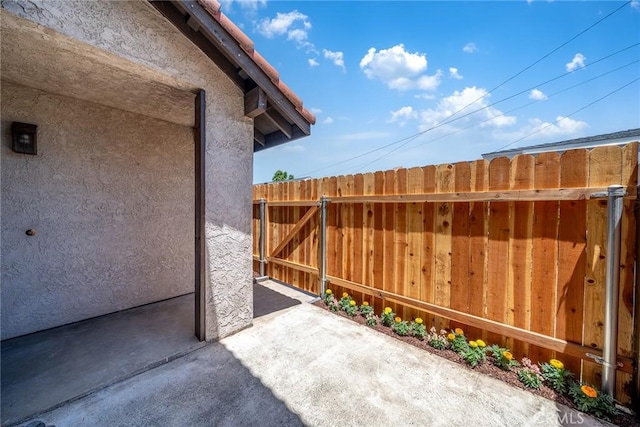 3687 Durfee Ave Unit 3, El Monte, CA 91732 - view of patio / terrace with a gate