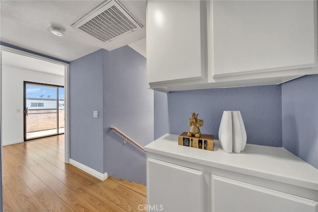 3687 Durfee Ave Unit 3, El Monte, CA 91732 - corridor featuring an upstairs landing and light wood finished floors